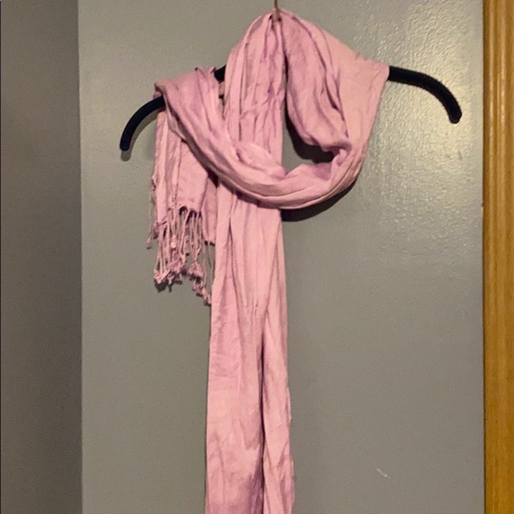 Purple scarf